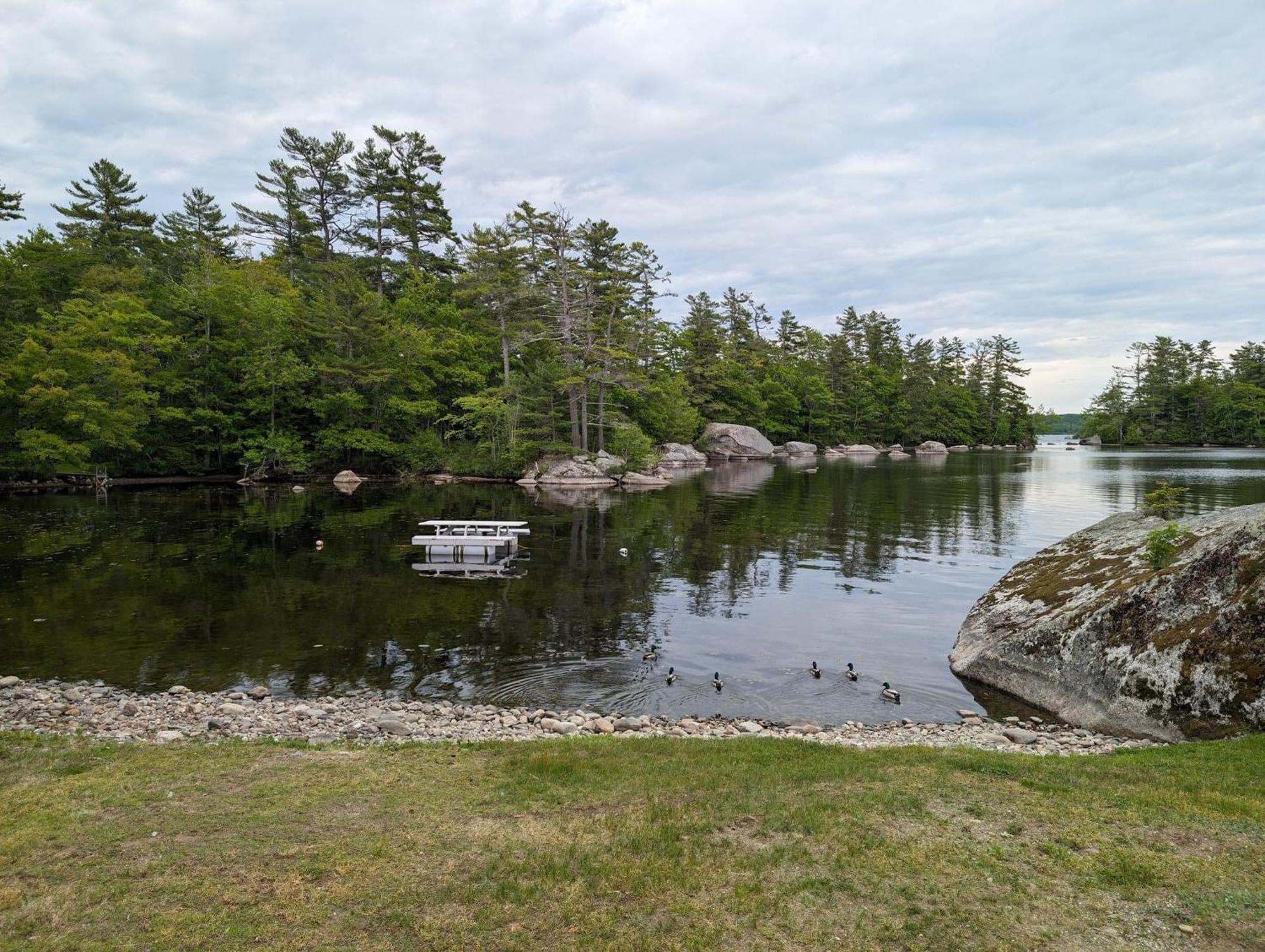 Alamoosook Lakeside Inn Orland Bagian luar foto